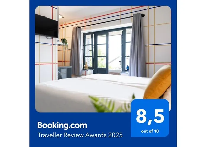 Modern Tilburg, Balcony & Kitchen Apartman Tilburg